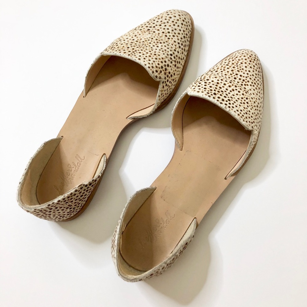 Loeffler Randal Prue d’Orsay Leather Flats